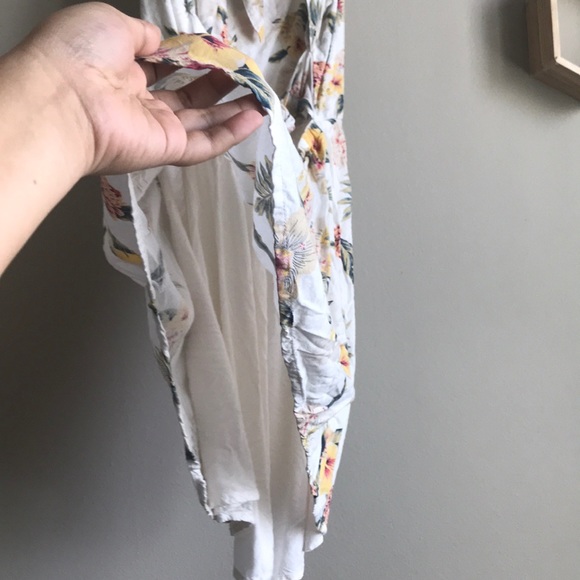 Hollister floral tie-back a-line mini dress - Picture 6 of 8